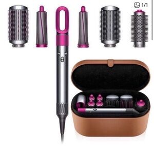 Dyson Hair Styling Set - Pink and Silver